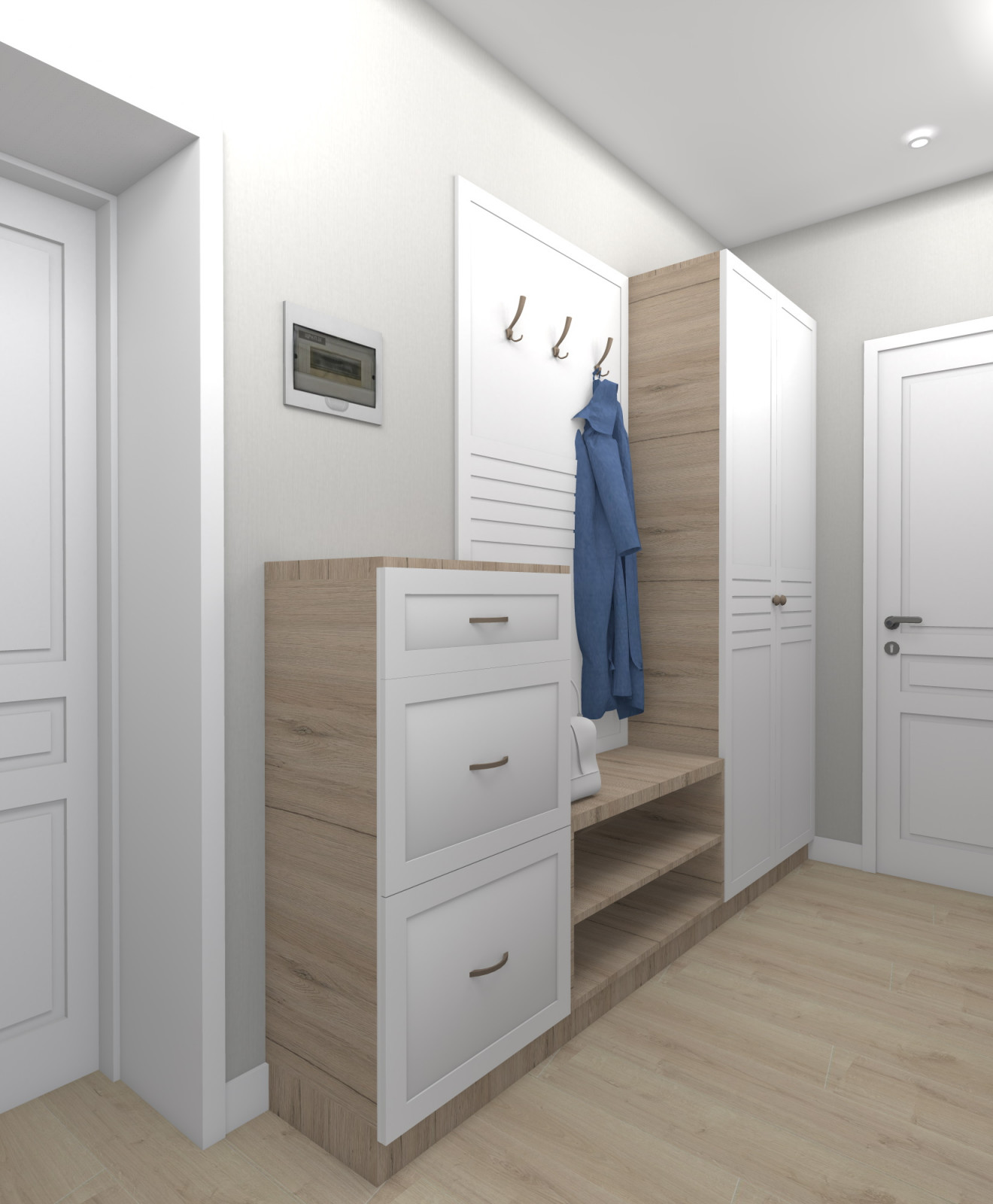 Дизайн-проект двухкомнатной квартиры по ул. Суворова