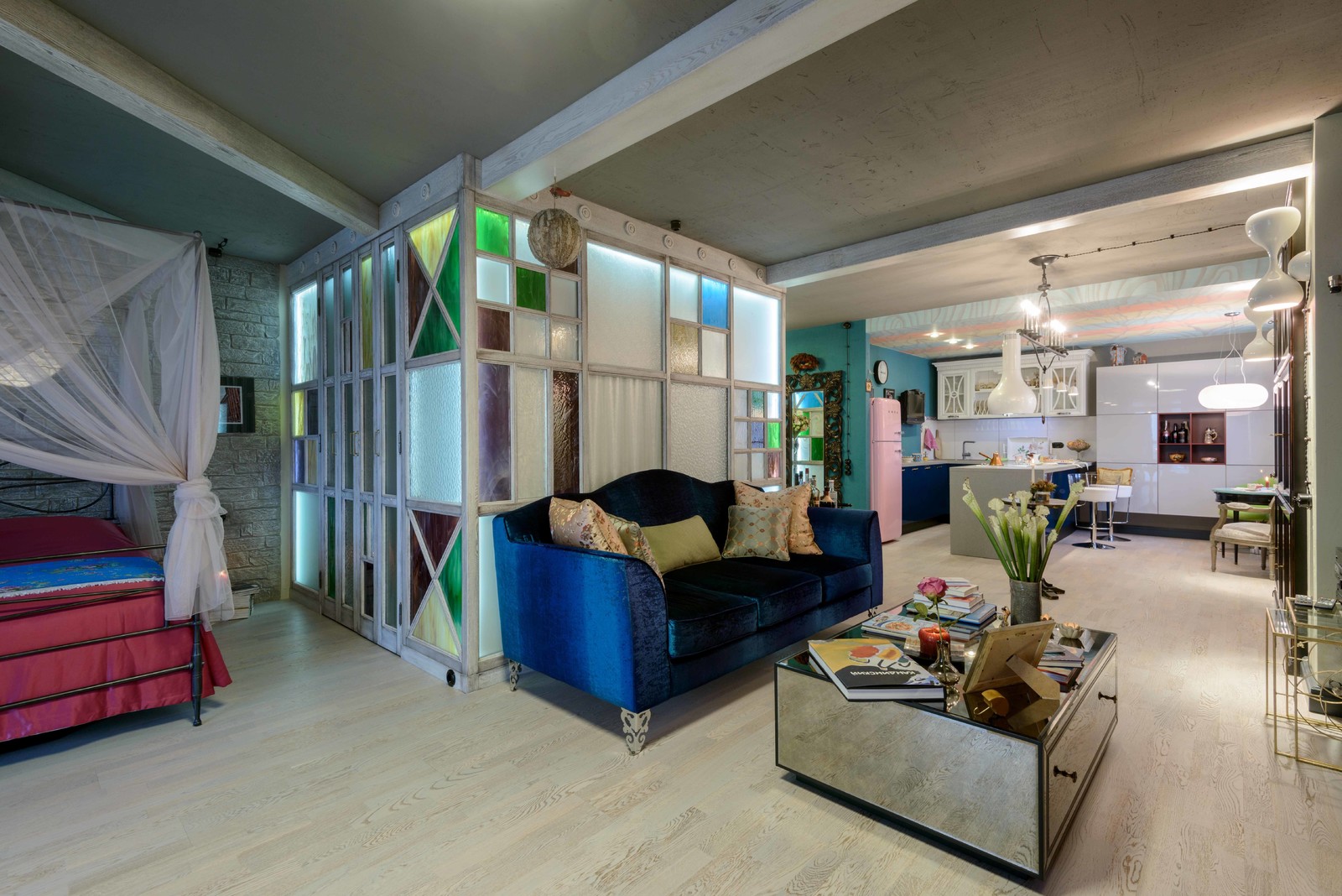 Квартира в стиле фьюжн