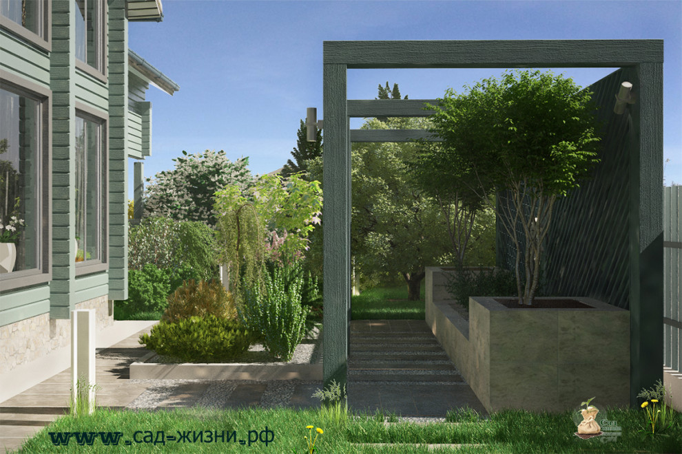 Благоустройство частного земельного участка в г. Истре