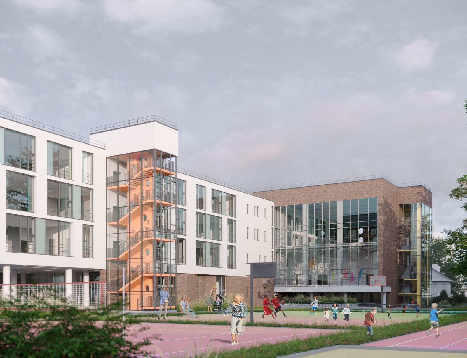 Школа на 500 мест. г. Ярославль