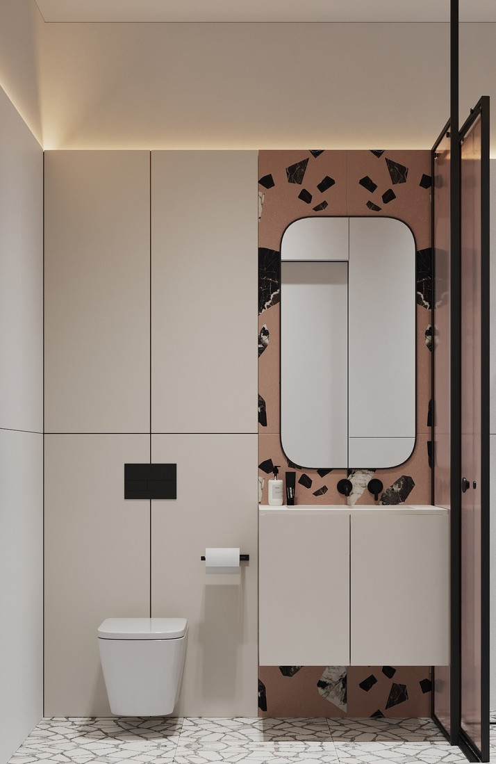 Санузел с душевой