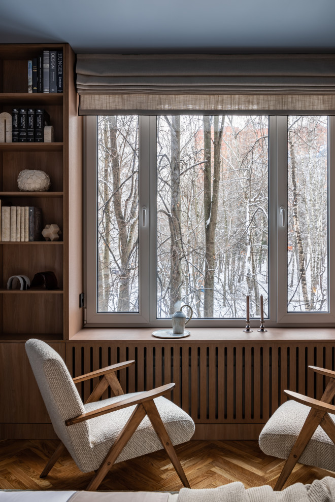 Уютная однокомнатная квартира с большим окном