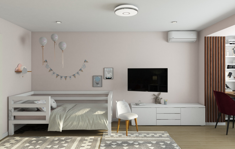 Детская из проекта 3-х комнатной квартиры для молодой семейной пары