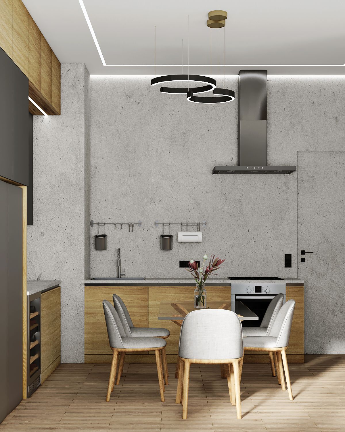 Дизайн Интерьера Квартиры 88 м2 в жк Ангелово Резиденц