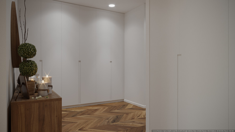 Скандинавский интерьер 130 м.кв ЖК Наследие