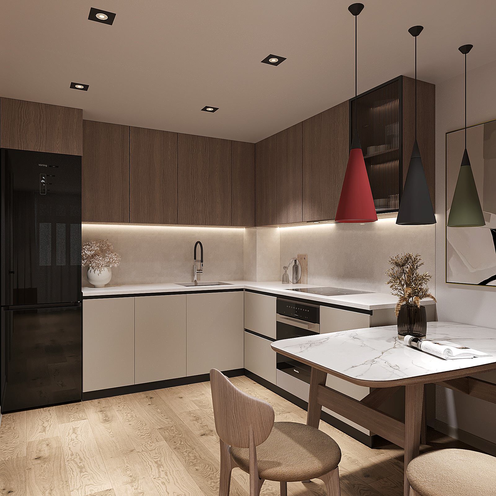 ЖК на Блюхера, 56м2