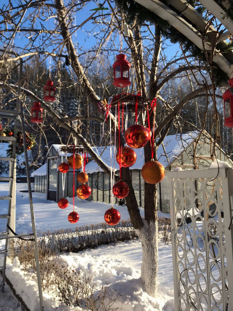 Зимний декор