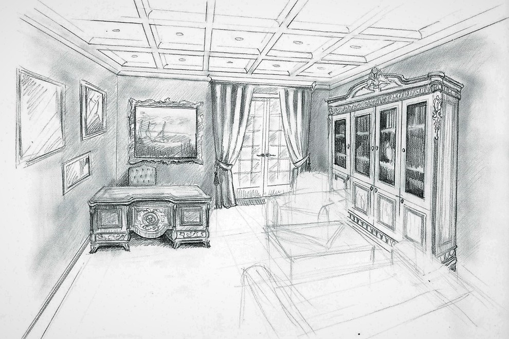 Обложка проекта: Эскизы в графике