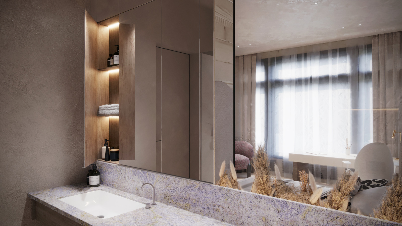 Обложка проекта: Интерьер подмосковного брусового дома компании Honka