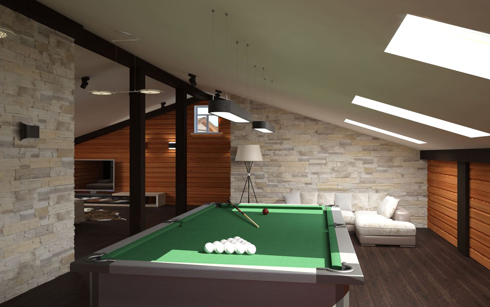 Загородный дом 317 кв.м. Раменский район (3 этаж)