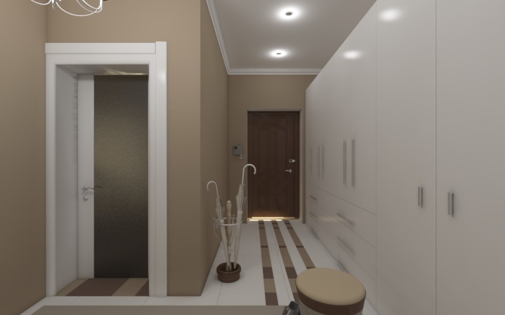 Дизайн проект интерьеров таун-хауса