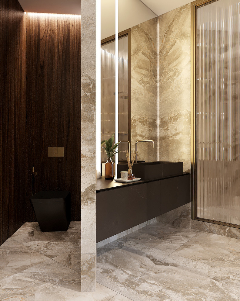 Интерьер квартиры ЖК "Ладья" в г. Самара 163м2