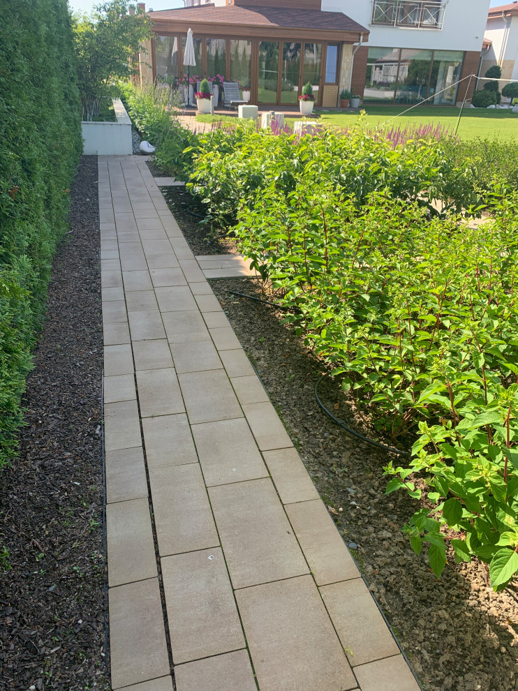 Современный сад для семьи