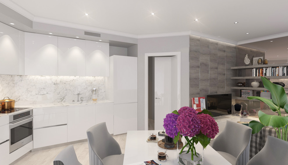 Дизайн интерьера 3-х комн квартиры