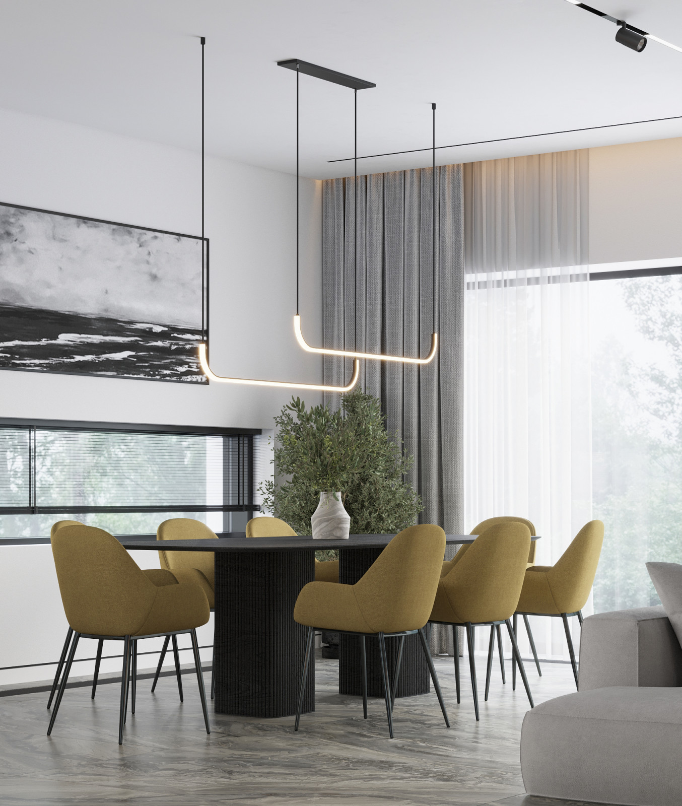 Кухня-гостиная