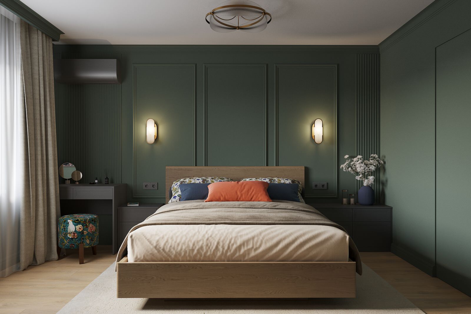 Проект трехкомнатной квартиры