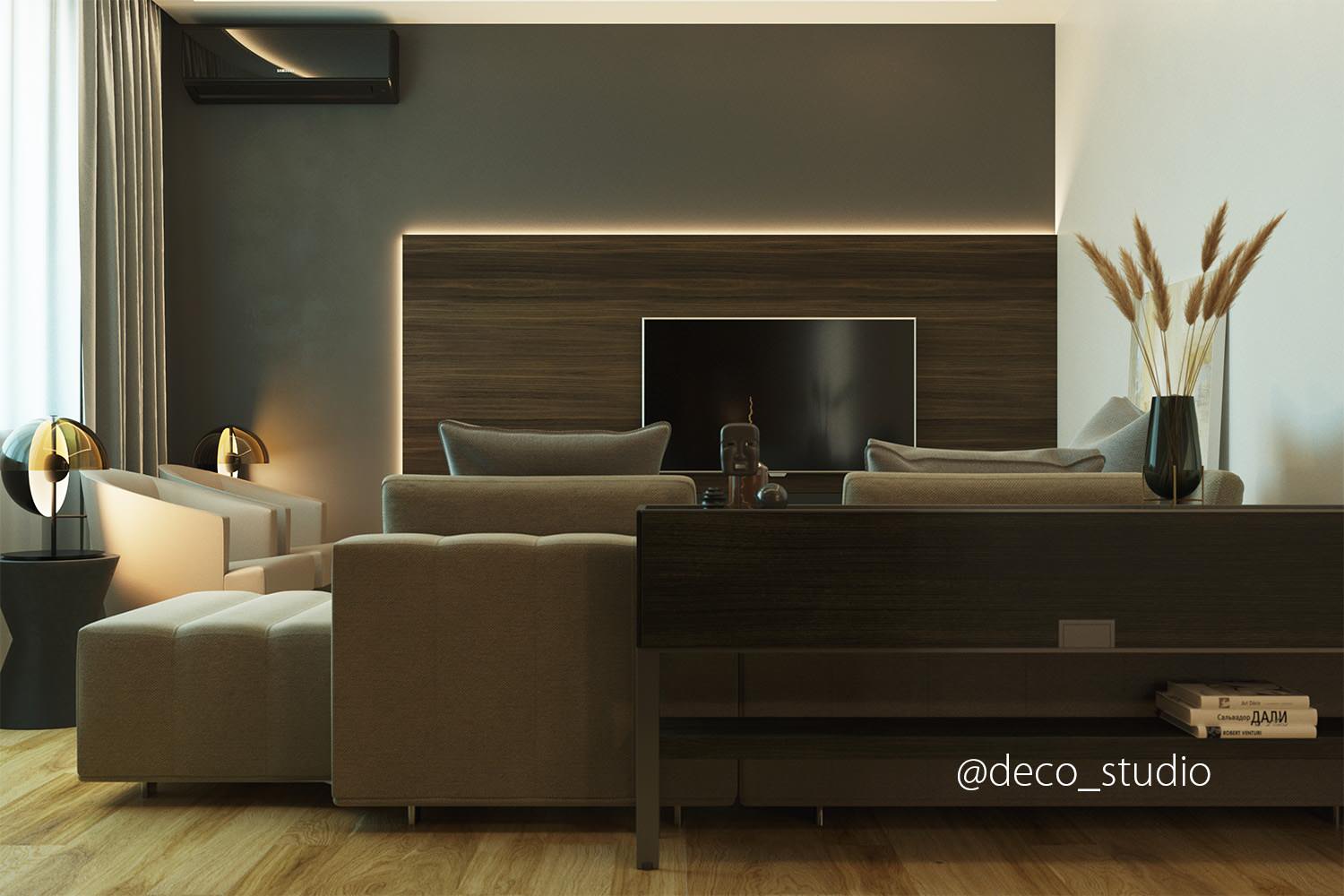 Обложка проекта: Дизайн современного интерьера.