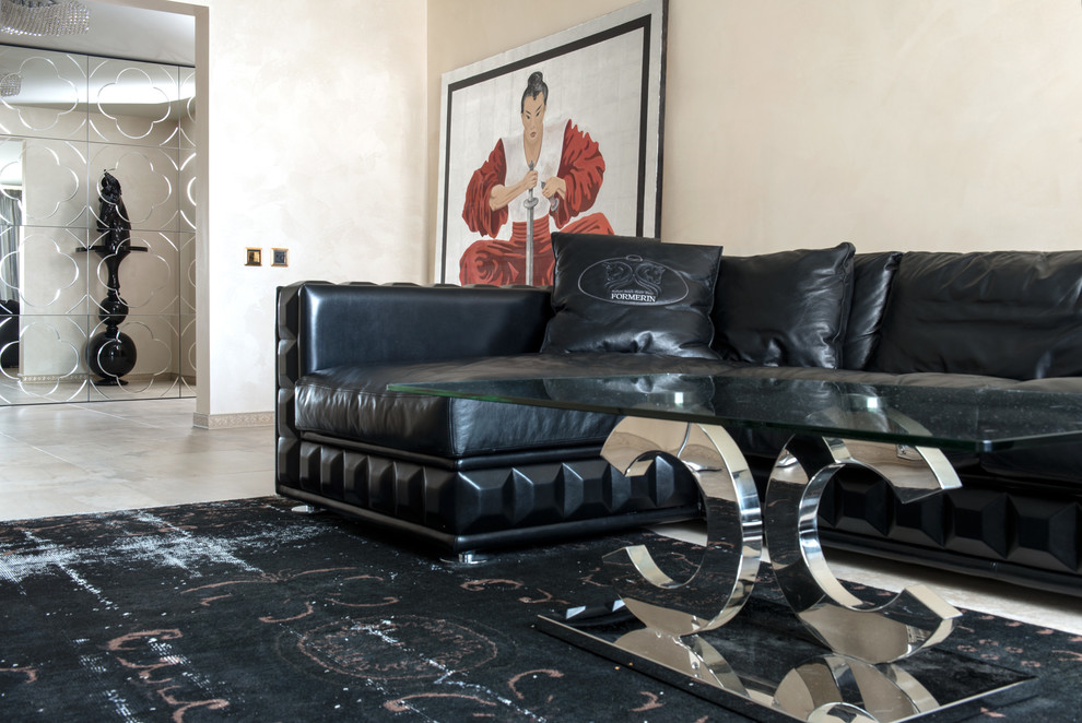 "Ход конём" - квартира в стиле ар-деко 150 м2, г. Люберцы