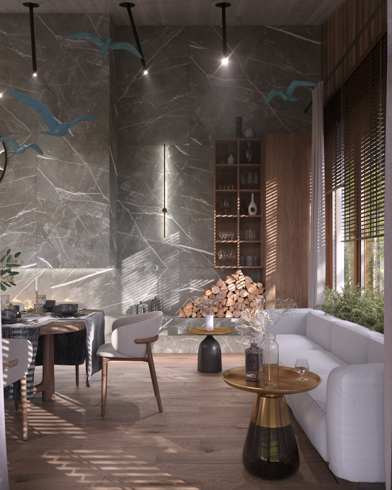 Лесная ривьера, Дюны