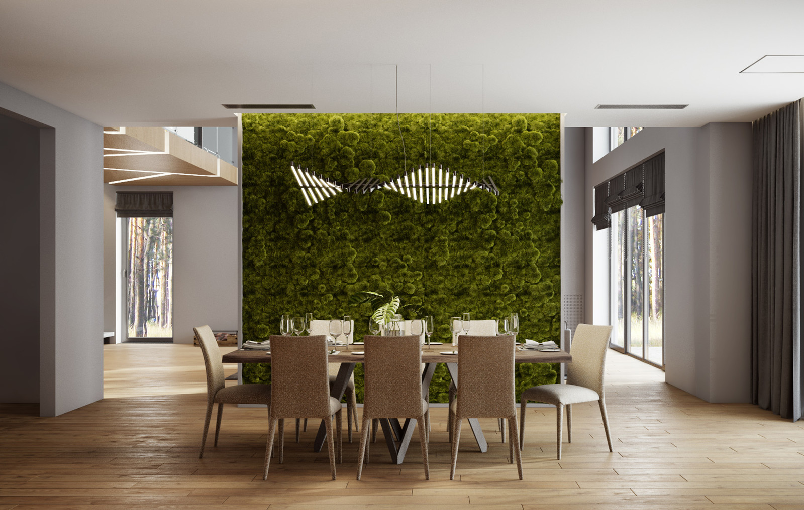 Интерьер загородного дома в г. Мытищи