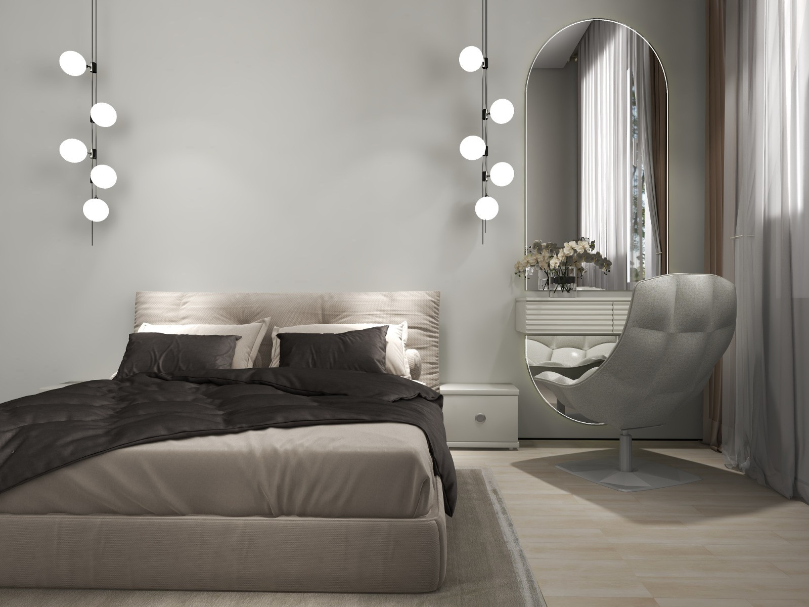 Обложка проекта: Дизайн спальни