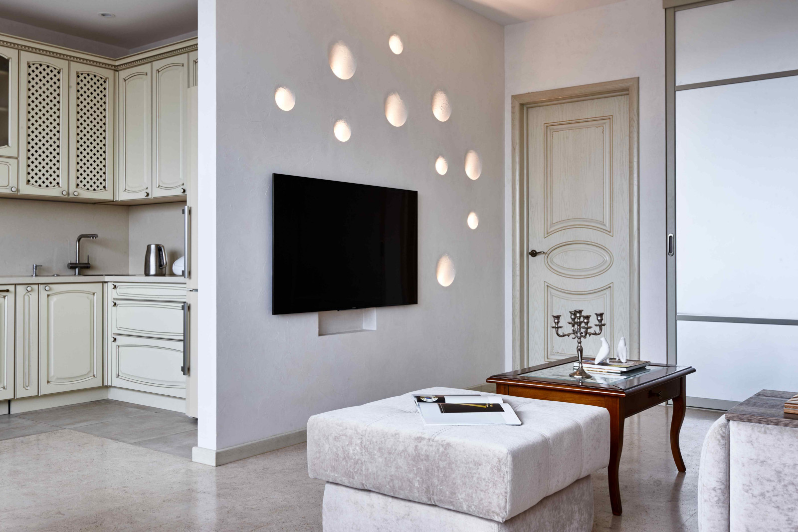 Дизайн и ремонт квартиры в Мансуровском переулке — Стилевое разнообразие