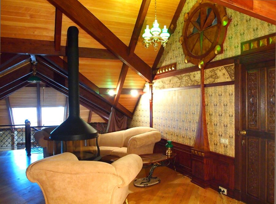 Проект мансарда частного дома