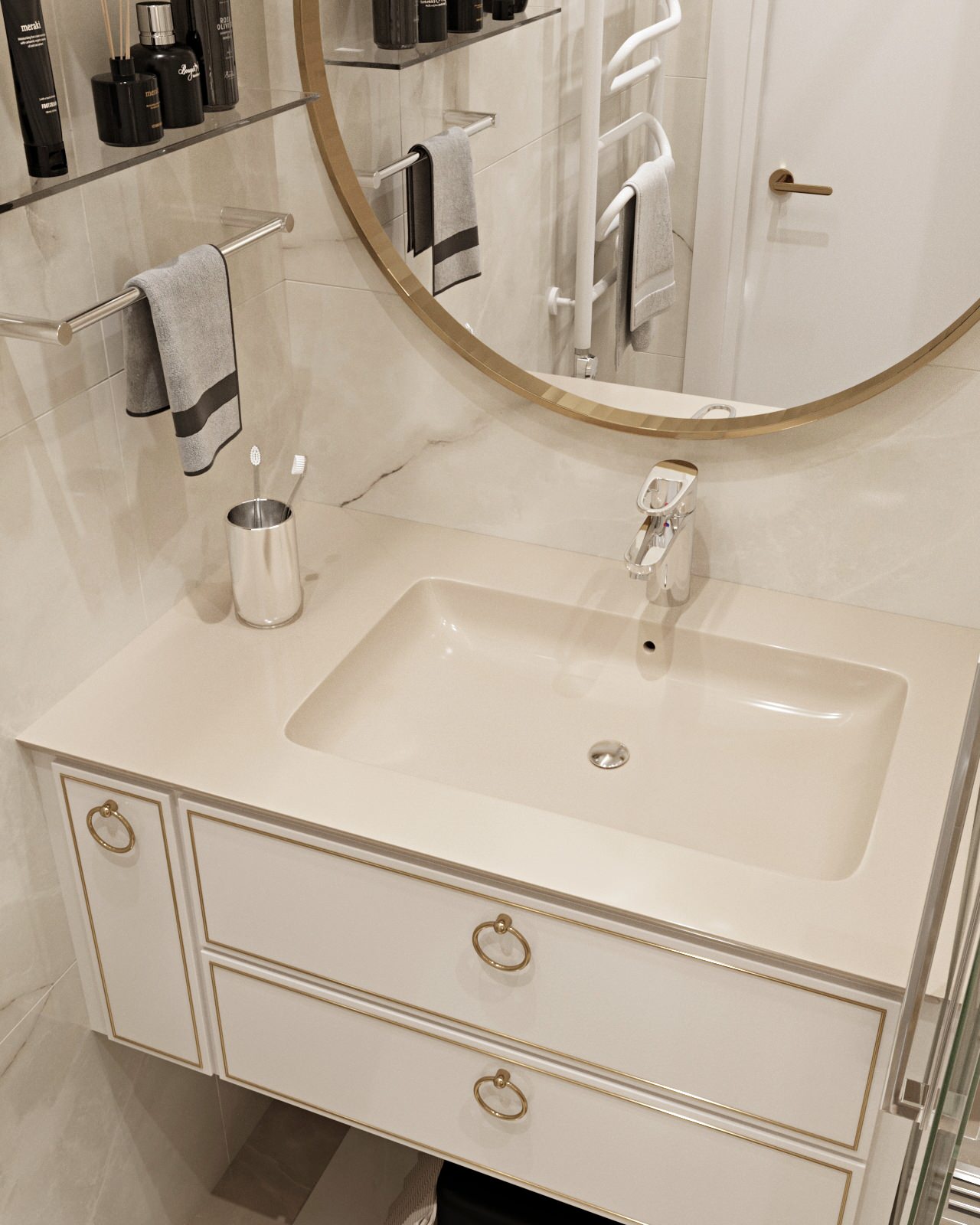 проект "Классика в Тюменке на 100 м2"