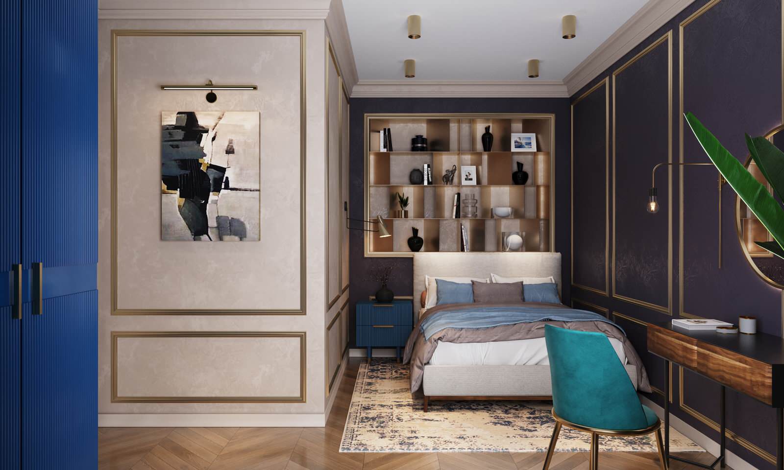 Квартира 55 м2 для молодой девушки