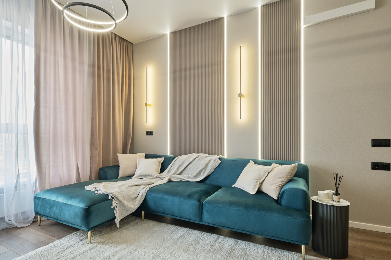 Интерьерная съёмка квартиры в ЖК Green Park (Москва)