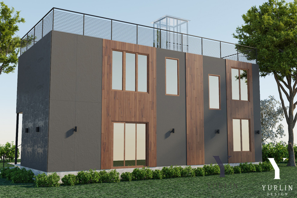 Проект  частного дома из ЛСТК