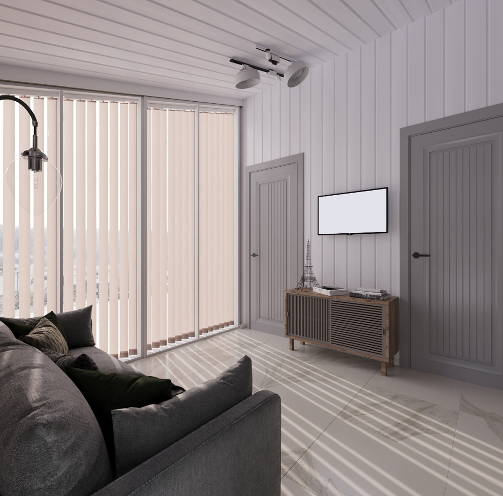 Дизайн интерьера модульного дома