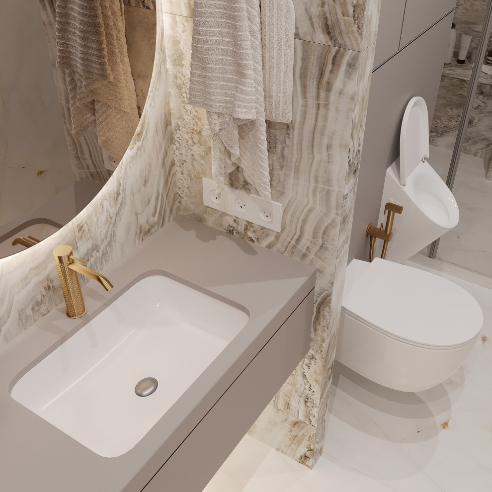 Дизайн-проект квартиры с детской и кабинетом