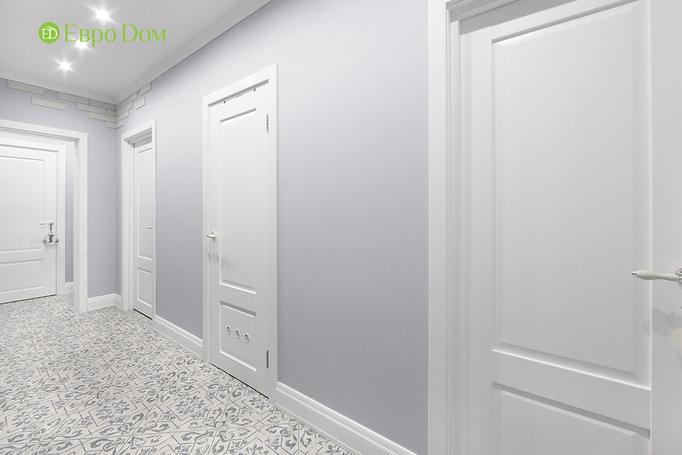 Ремонт двухкомнатной квартиры 74 кв. м в стиле прованс. Фото проекта