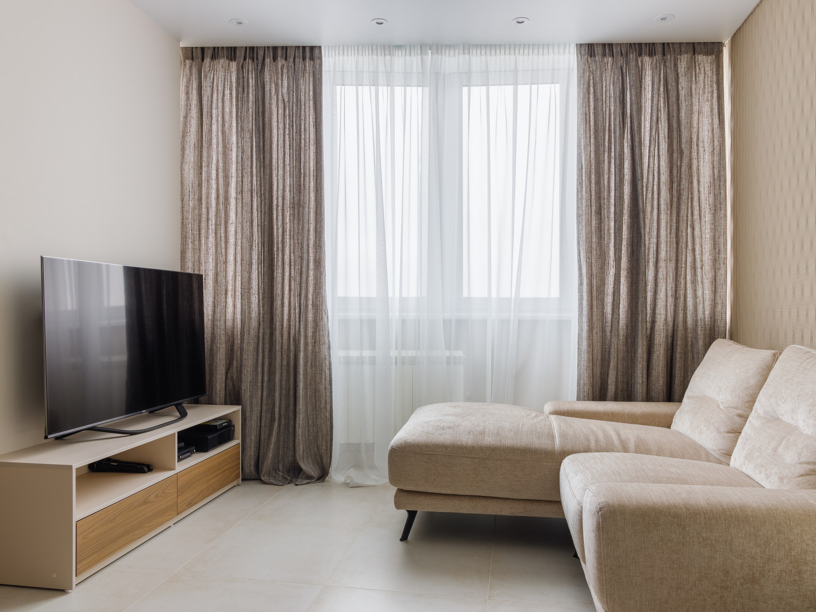 2х-комнатная квартира в современной классике и минимализме