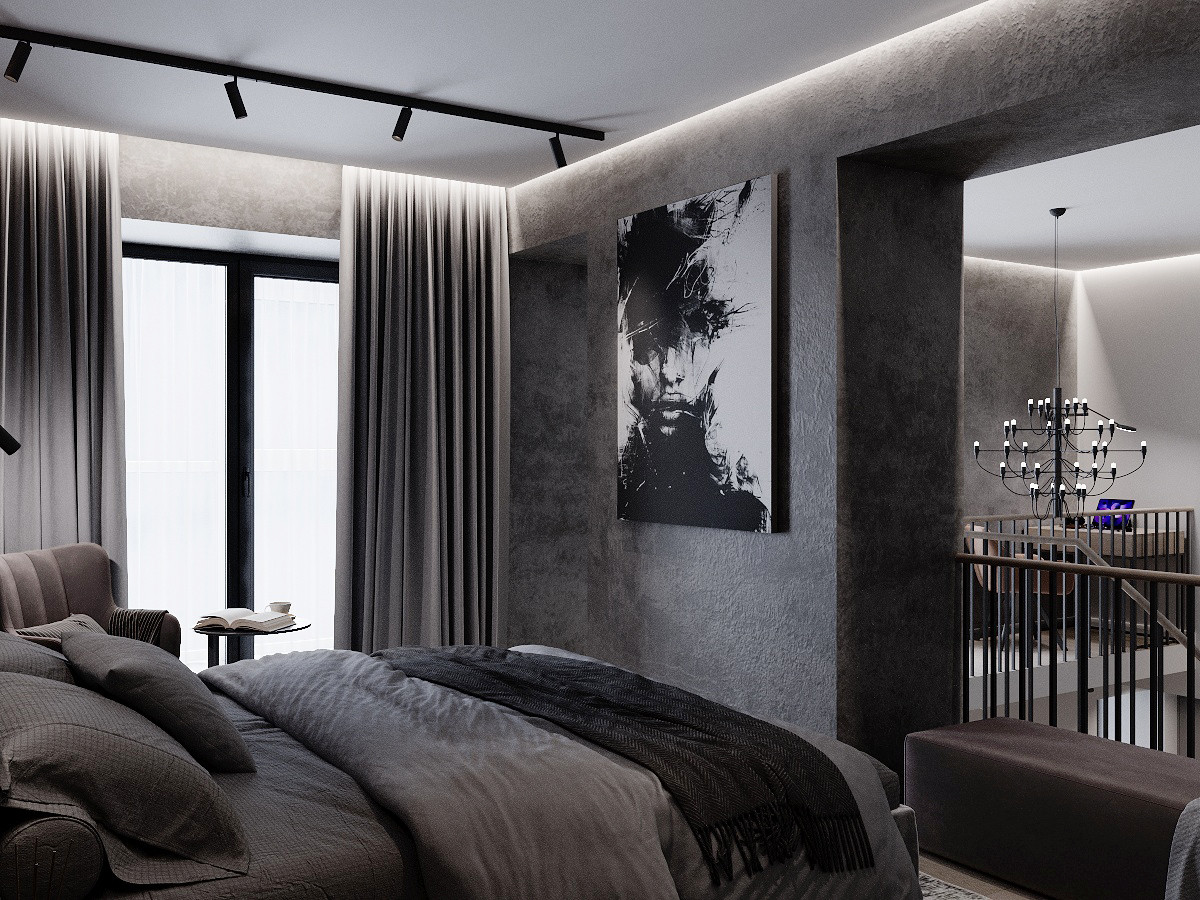 Двухуровневая квартира в ЖК Левобережный Лайф