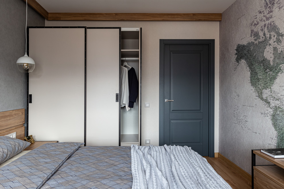 Квартира в коричневых тонах