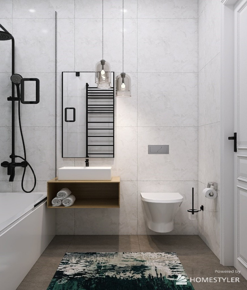 Обложка проекта: Ванная комната, 4 кв.м.