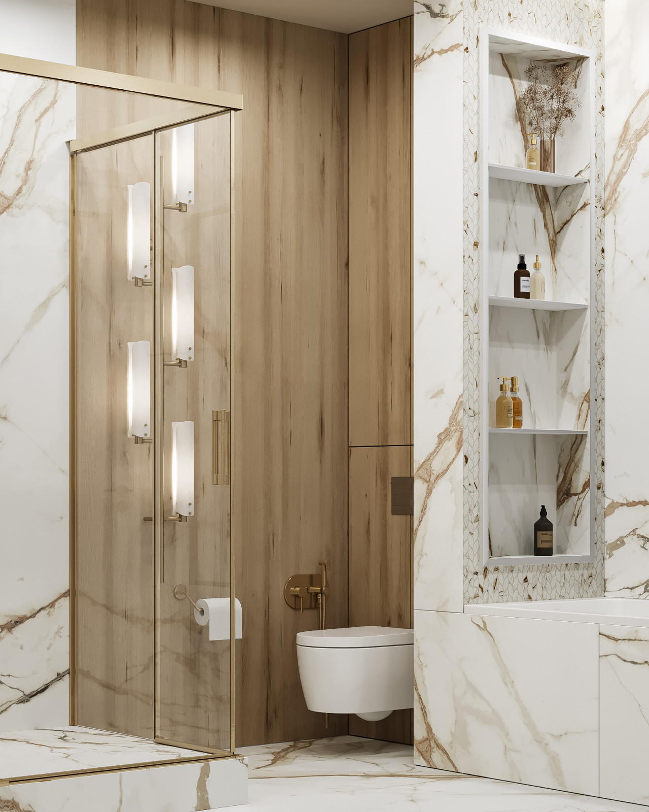 Дизайн интерьера квартиры в современном стиле на ул. Новаторов