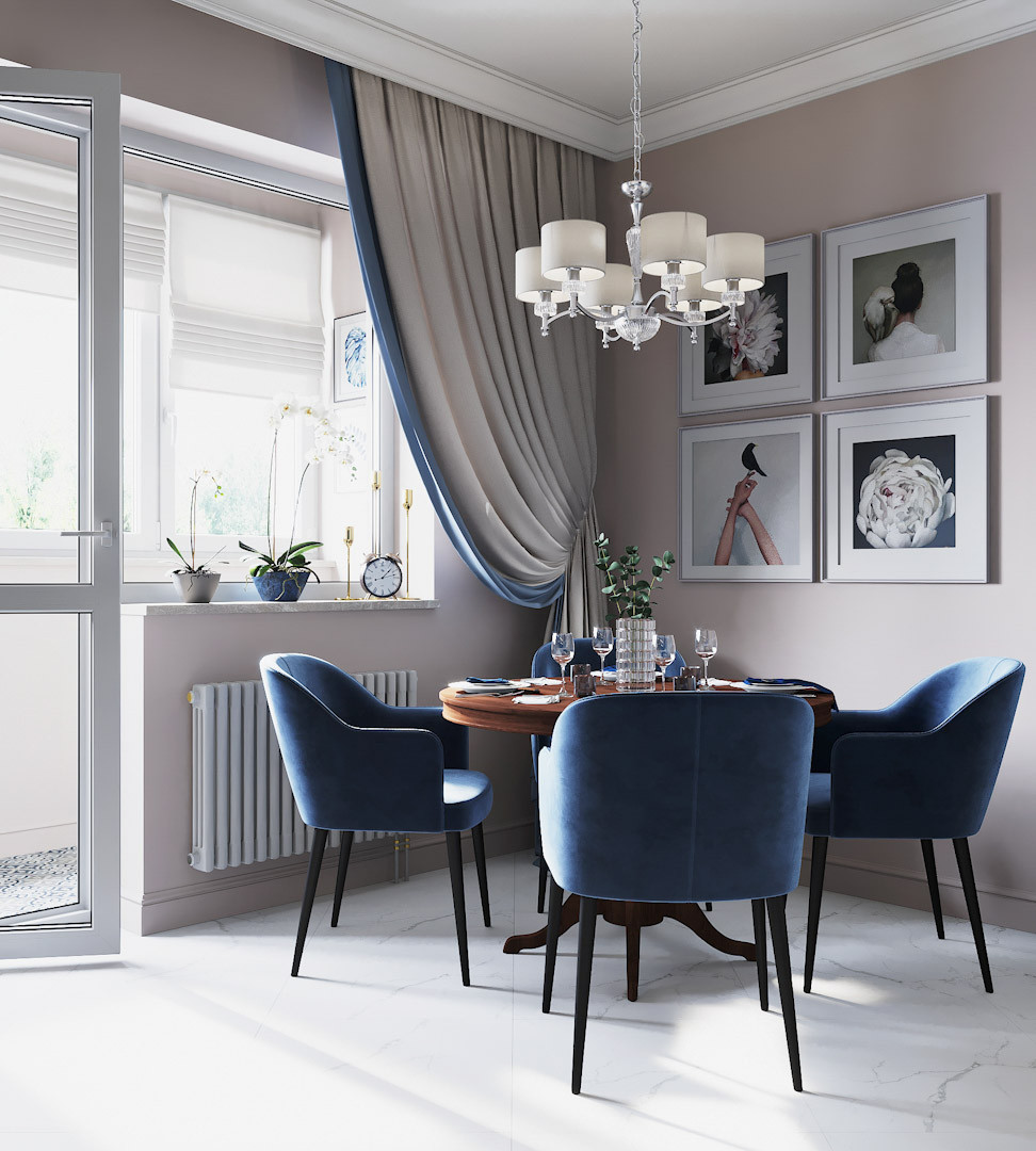 Обложка проекта: Однокомнатная квартира для взрослой семейной пары