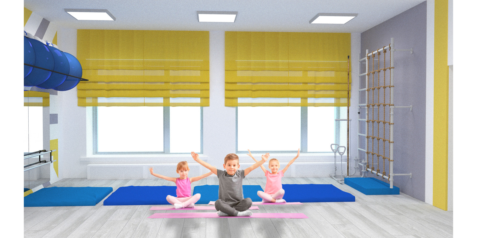 Обложка проекта: Дизайн интерьера ДС "Золотой ключик"