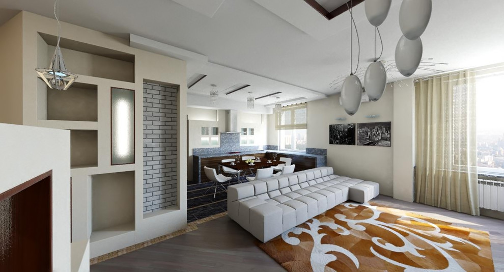 Лофт в Московской квартире.