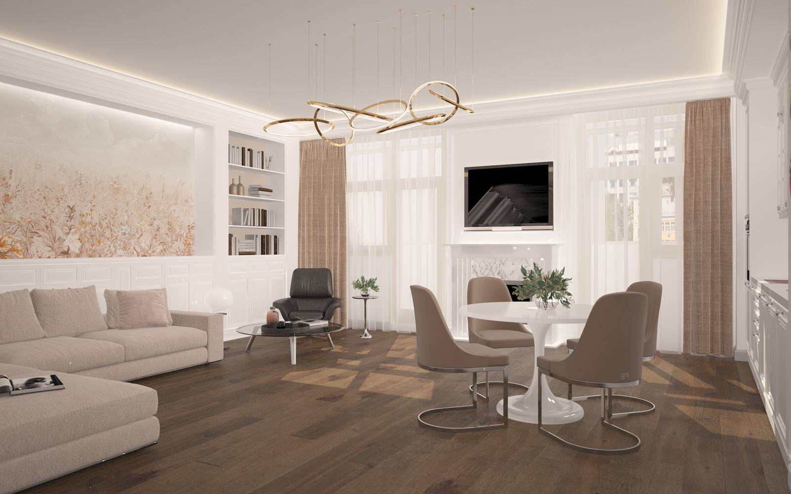 Проект квартиры в ЖК Донской Олимп