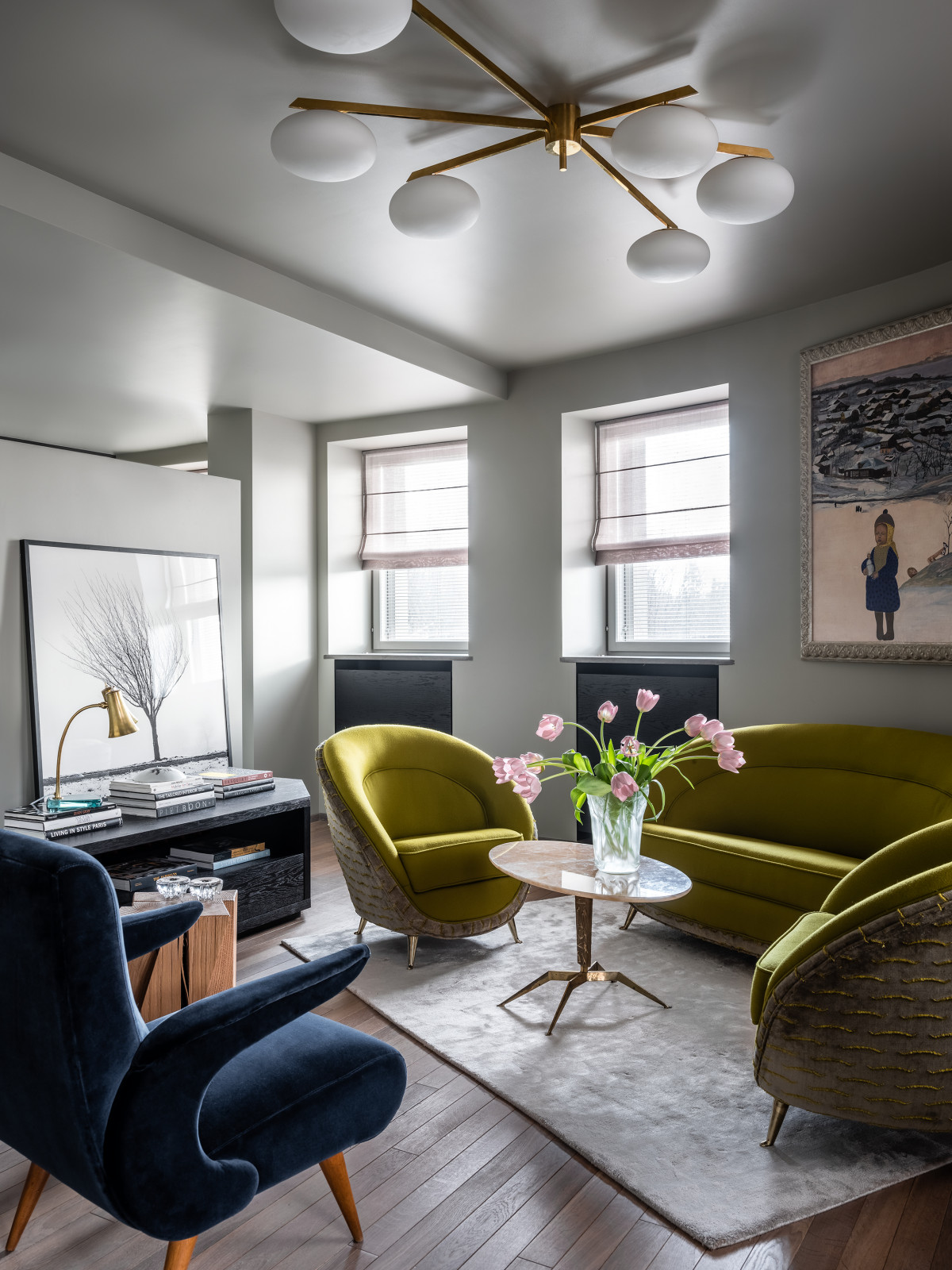 ПОЛУКРУГЛАЯ КВАРТИРА В ДОМЕ 1933 ГОДА