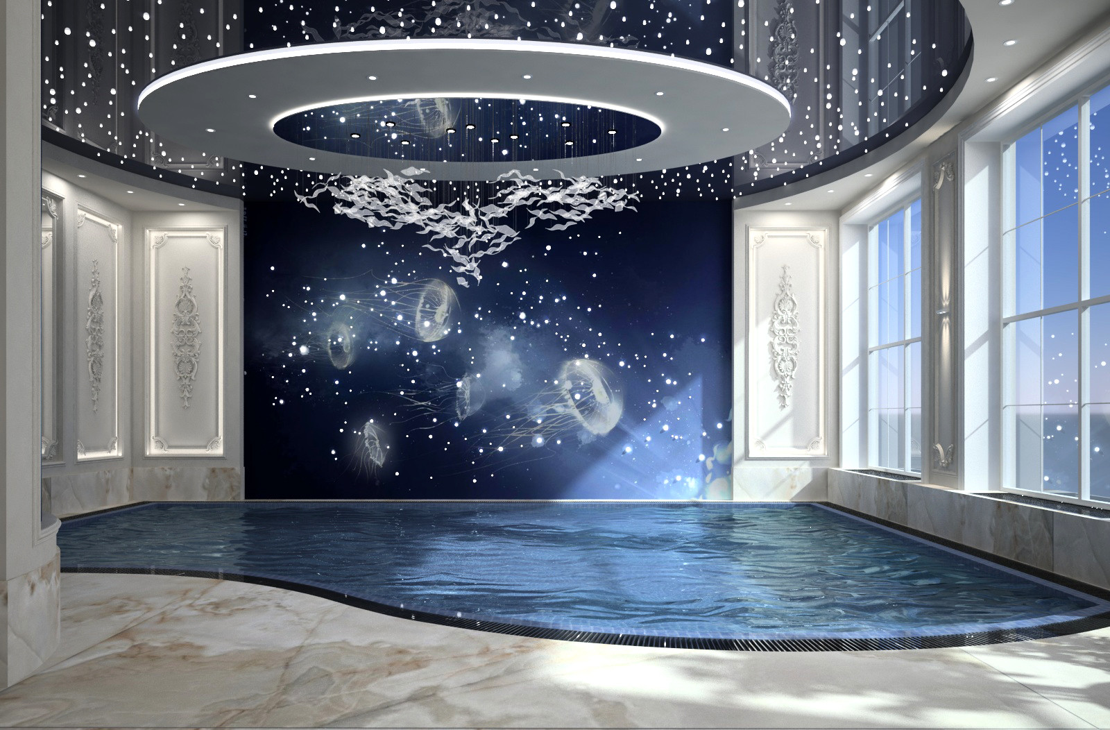 Классический дизайн коттеджа г. Пенза