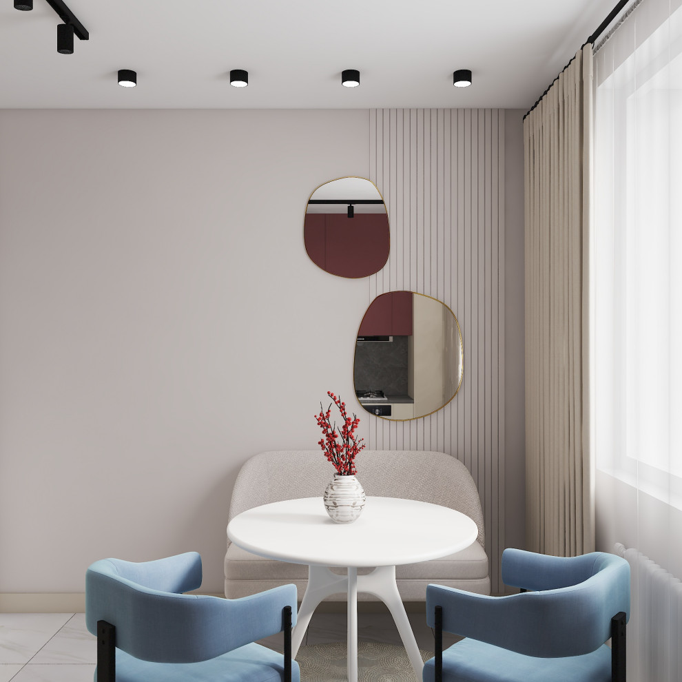 Проект квартиры с яркими акцентами