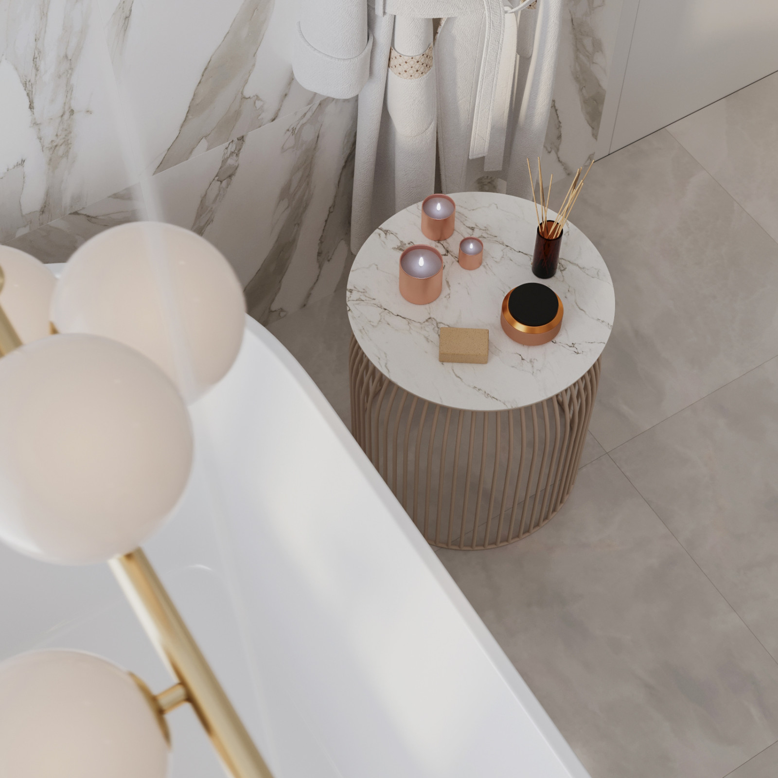 Ванная в частном доме г. Калуга