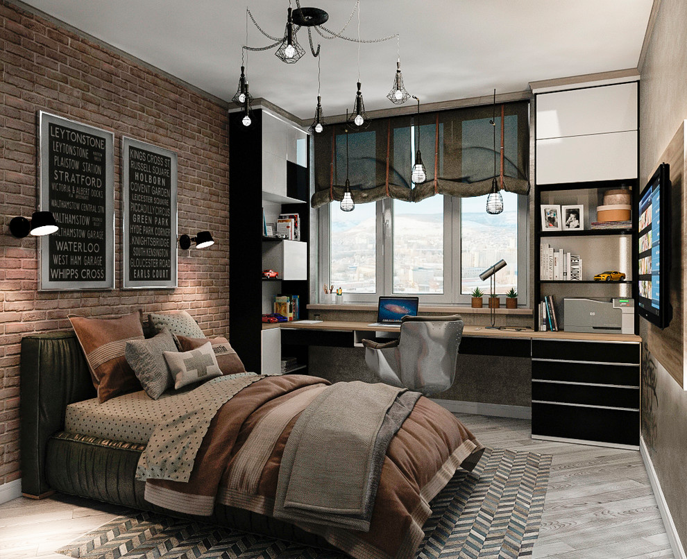 Обложка проекта: дизайн детской комнаты для мальчика