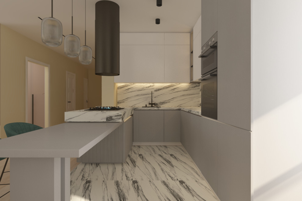 Одноэтажный загородный дом 139 кв.м