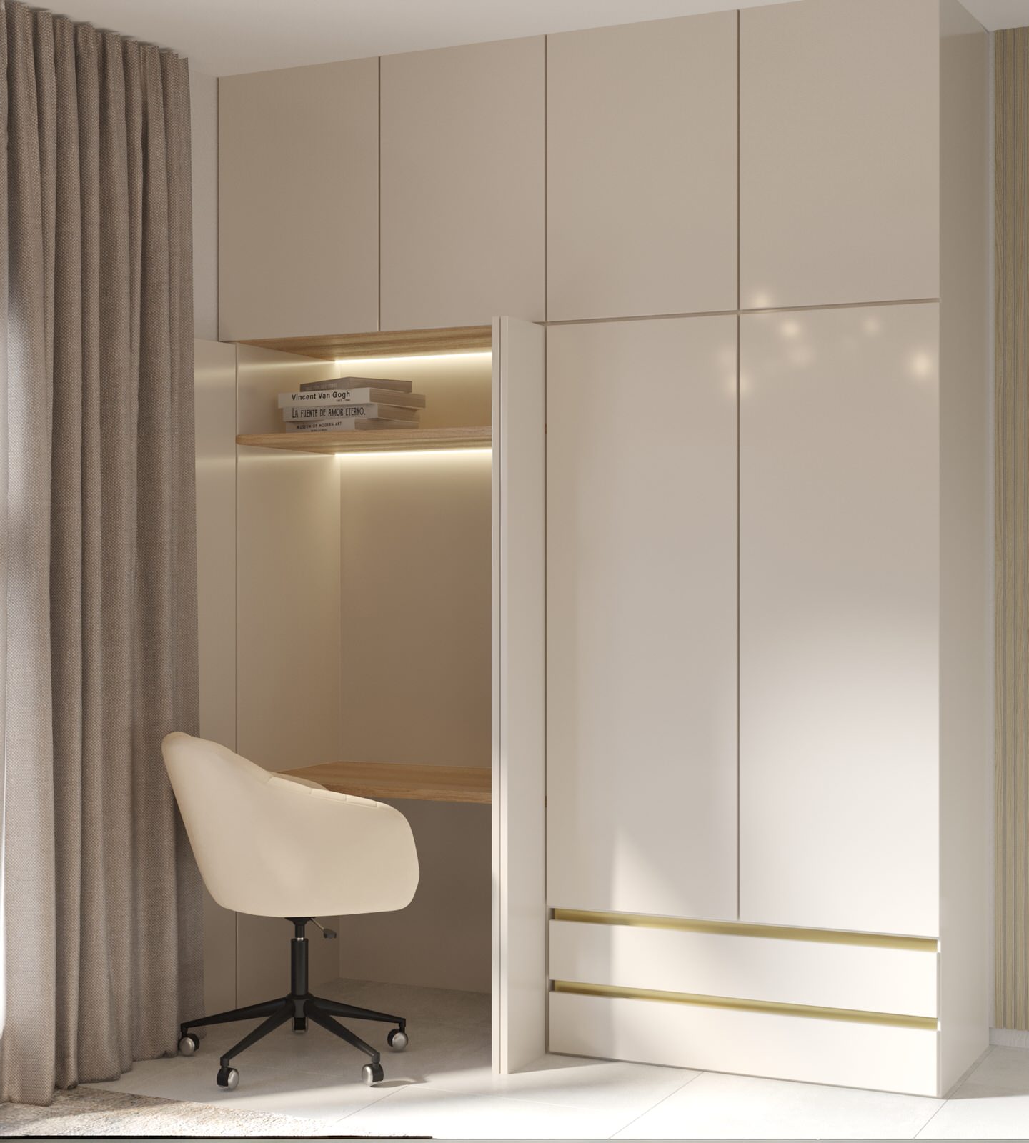 Дизайн проект для семьи из четырех человек